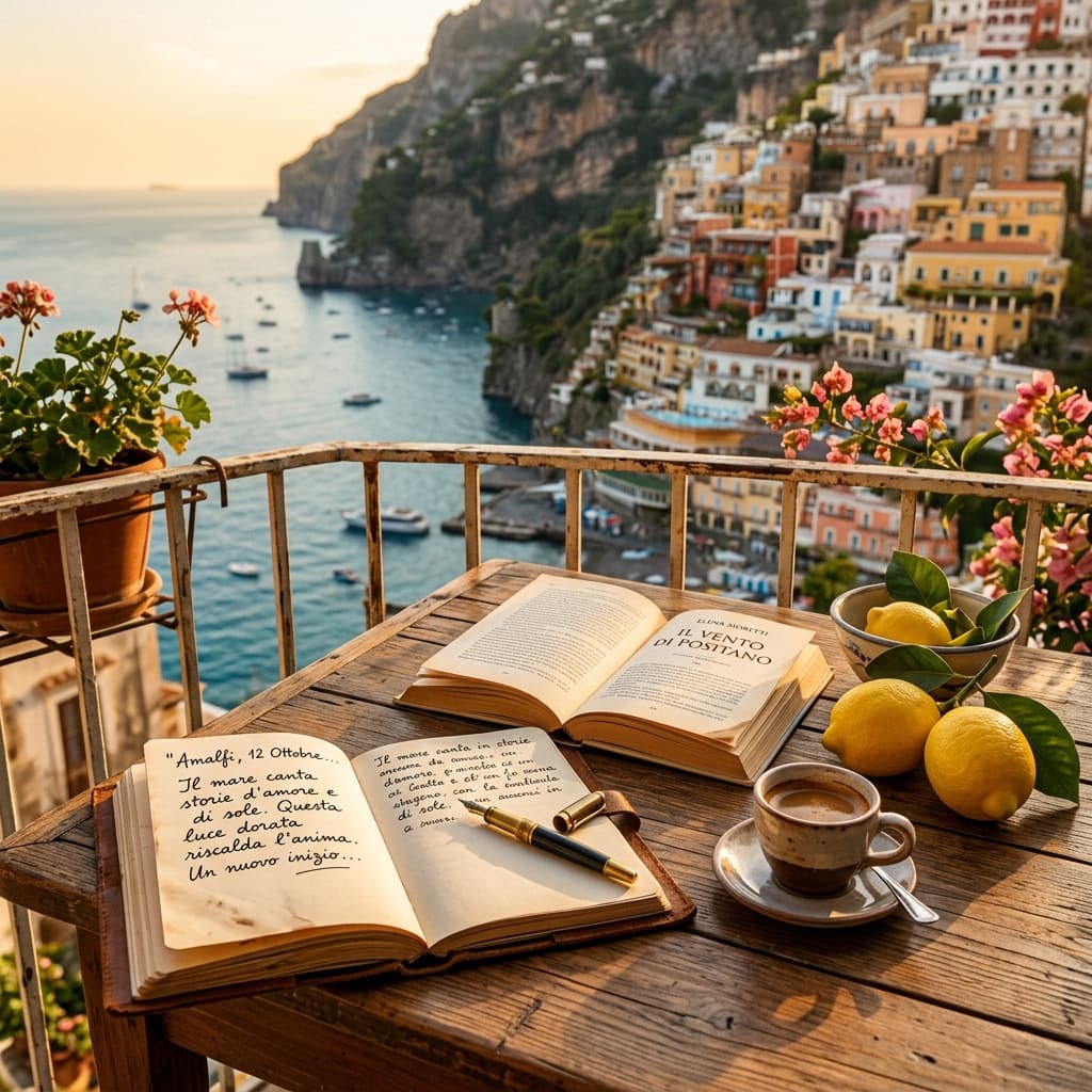Scorcio evocativo della Costiera Amalfitana per Orizzonti di Costiera